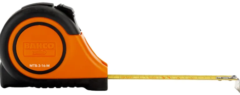 Bahco Måttband 5M med magnet