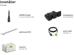 Festool Förbindningsfräs DOMINO DF 500 RQ-Plus