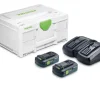 Festool Laddpaket SYS 18V 2xTBX4/TCL6DUO