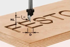 Festool Skriftfräs HW S8 D11/60°