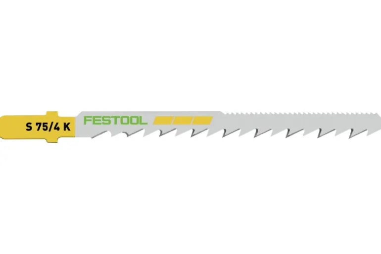 Festool Sticksågsblad trä CURVES S 75/4 5-pack