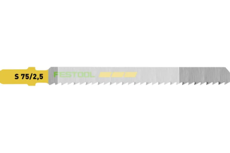 Festool Sticksågsblad WOOD FINE CUT S 75/2,5 25-pack