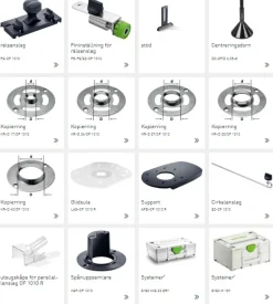 Festool Tillbehörsset ZS-OF 1010 M