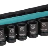 Krafthylssats 9-delar 1/2" 10-27mm, impact BLACK
