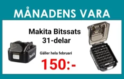Makita Bitssats batteri 25mm • 31-delar