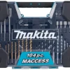 Makita Borr- & Bitssats 104-delar