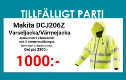 Makita DCJ206Z Varseljacka (Värmejacka)18V