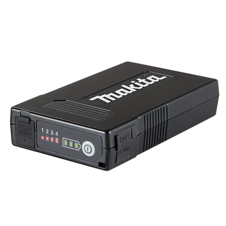 Makita DCX201 VärmeZip-tröja inkl powerbank