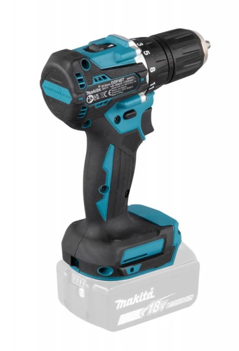 Makita DDF487RAJ Borrskruvdragare 18V, komplett
