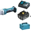 Makita DJS101RTJ Plåtsax 18V, komplett