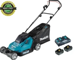 Makita DLM432PT2 Gräsklippare 2x18V, komplett