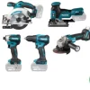 Makita DLX6141G PlusPlus Combokit 8 st maskiner & väska +1st extra 5,0Ah-batteri-på-köpet! Värde 995:-