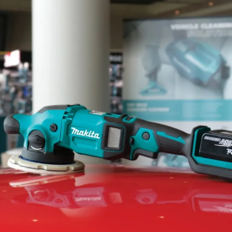 Makita DPO600Z Polermaskin 18V • 150 mm