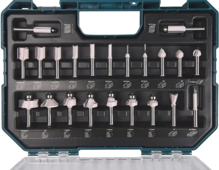 Makita Frässet 22-delar