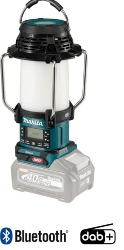 Makita MR009G Lampa 40V med Radio, Bluetooth och DAB+