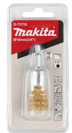 Makita Penselborste 19mm • mässing