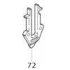 Makita Reservdel Mittplatta, DFN350