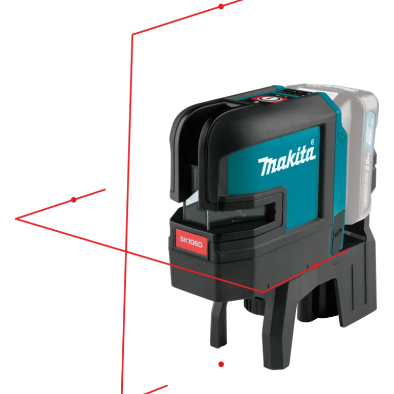 Makita SK106DZ Kryss- och punktlaser 12V (röd)