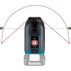 Makita SK106DZ Kryss- och punktlaser 12V (röd)