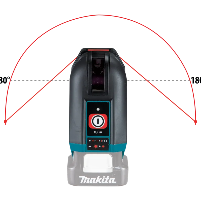 Makita SK106DZ Kryss- och punktlaser 12V (röd)