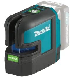 Makita SK105GDZ Krysslaser 12V (Grön) + laddpaket-på-köpet , Värde 1395:-