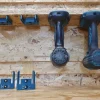 Maskinhållare svarta för Makita 40V 4-pack
