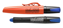 Pica visor Märkkrita blå