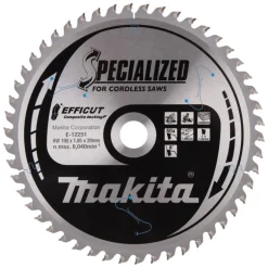 Sågklinga Komposit 190x20x1,85 50T Efficut