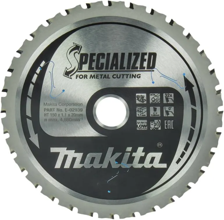 Sågklinga Metall 150x20x1,1 32T Specialized