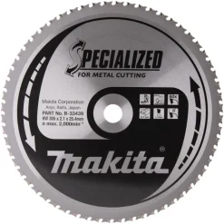 Sågklinga Metall 305x25,4x2,1 60T Specialized