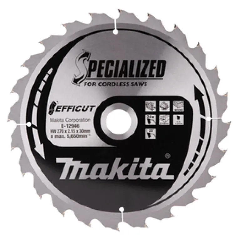 Sågklinga Trä 270x30x2,15 24T Efficut