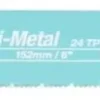 Tigersågblad Metall 152 x 0,9mm 24TPI