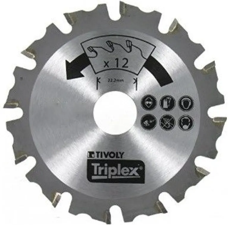 Tivoly Form-, fräs- och kapskiva 125mm